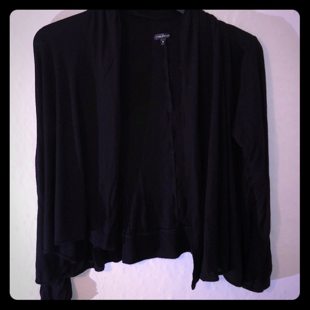 Black Maurices Dress Over Shirt